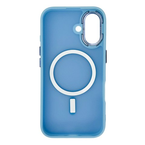 Etui Wozinsky Fashion Case z MagSafe na Samsung Galaxy S24 FE - niebieskie