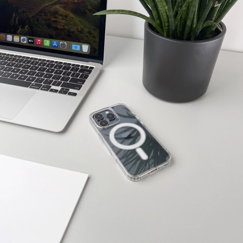 Etui Wozinsky Ultra Clear MagSafe do Samsung Galaxy S25+ - przezroczyste