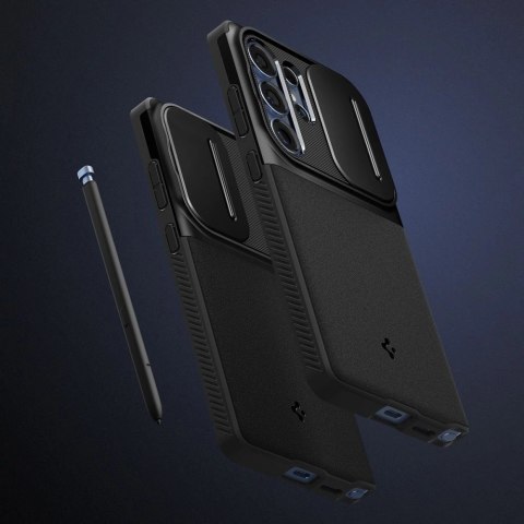 Etui Spigen Optik Armor na Samsung Galaxy S25 Ultra - czarne
