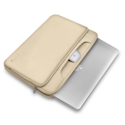 Torba na laptopa 13-14 Tech-Protect Pocket - beżowa