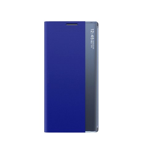 Etui New Sleep Case pokrowiec z klapką i podstawką na Samsung Galaxy S25 Edge - niebieskie