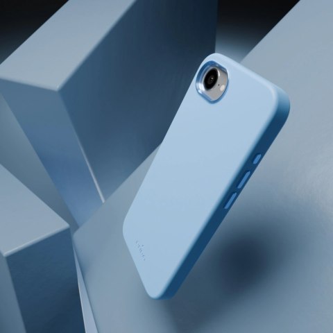 Etui silikonowe Puro Icon Mag Pro MagSafe do iPhone 16e/17e - niebieskie